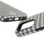 Houndstooth Print Phone Case