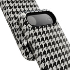 Houndstooth Print Phone Case