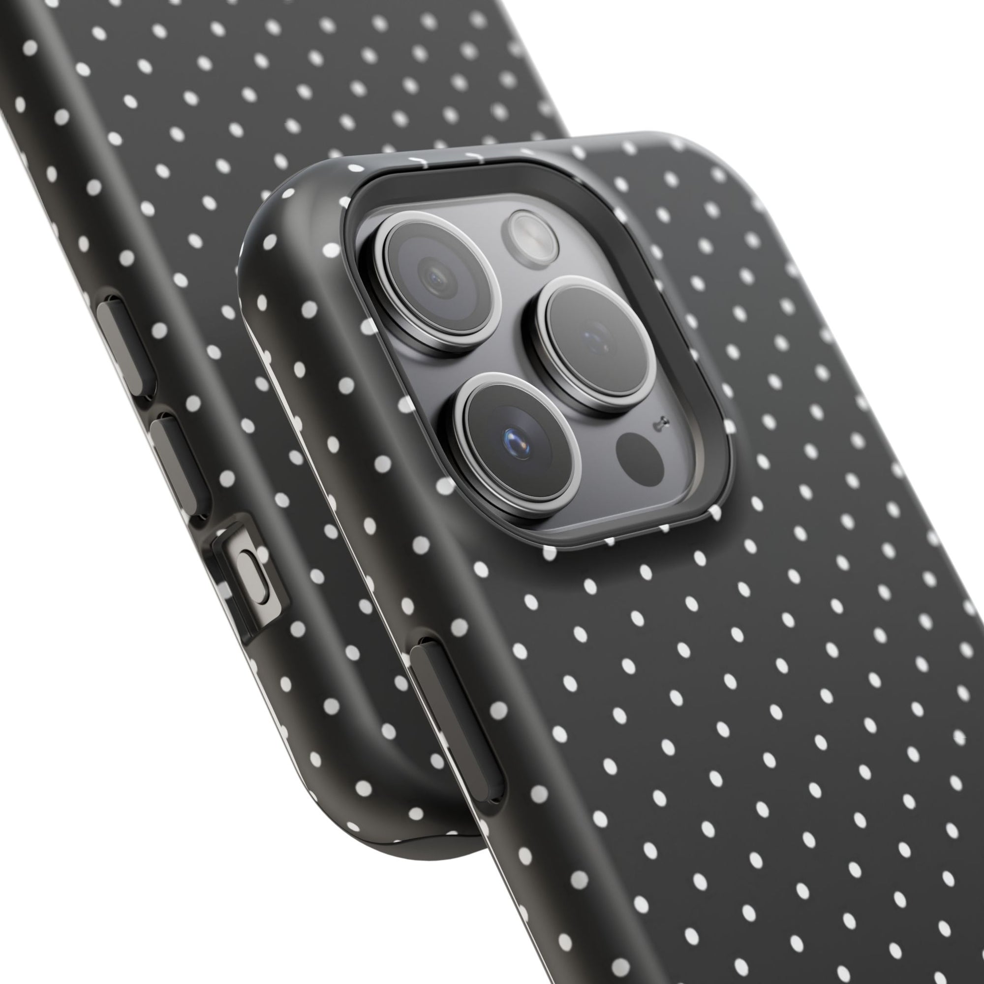 Black Polka Dots Phone Case