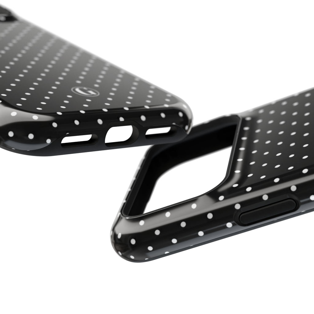 Black Polka Dots Phone Case