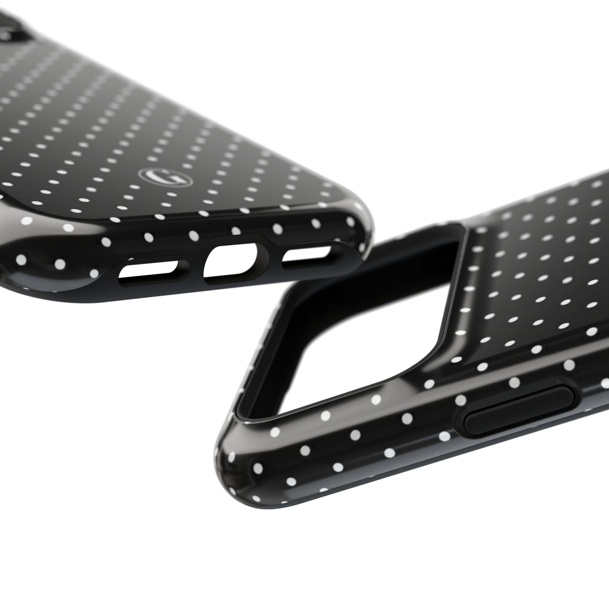 Black Polka Dots Phone Case