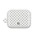 White Polka Dot AirPod Case