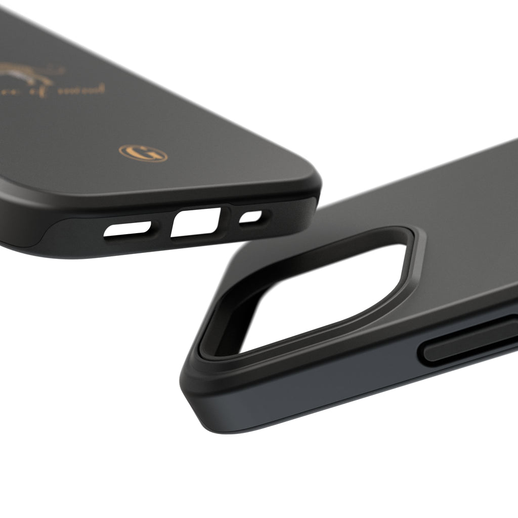 Black 'Peace of Mind' Panther Phone Case