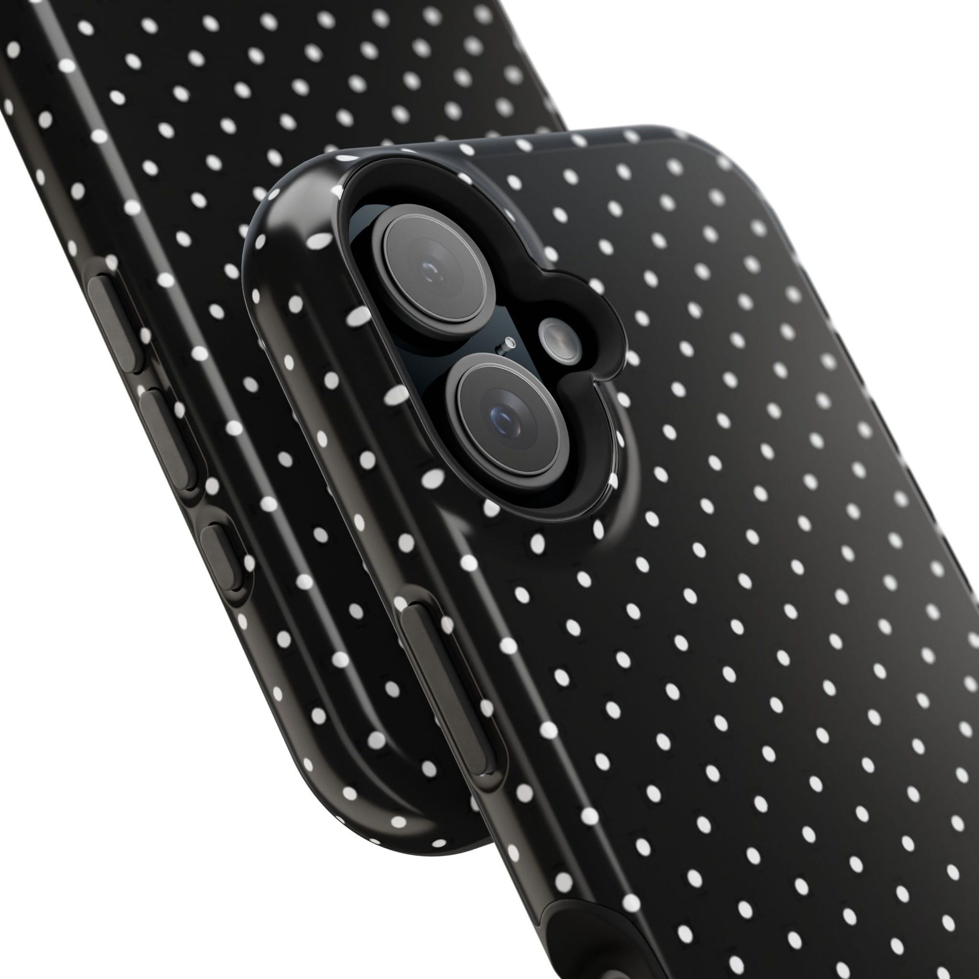 Black Polka Dots Phone Case