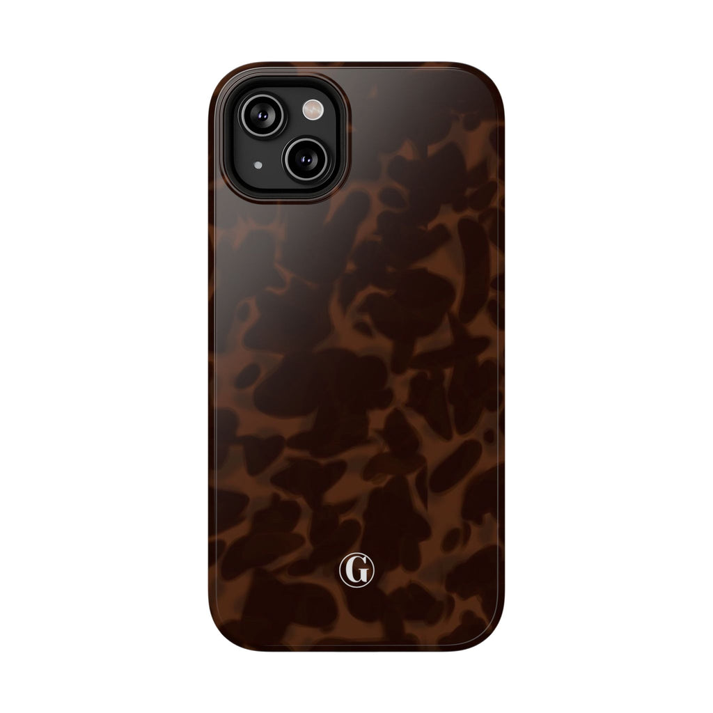 Dark Tortoiseshell Phone Case