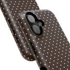 Brown Polka Dots Phone Case