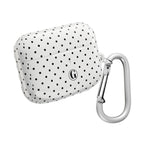 White Polka Dot AirPod Case