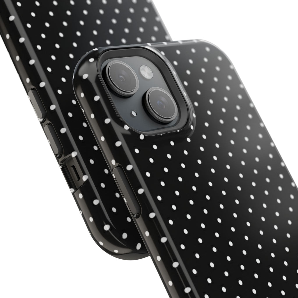 Black Polka Dots Phone Case