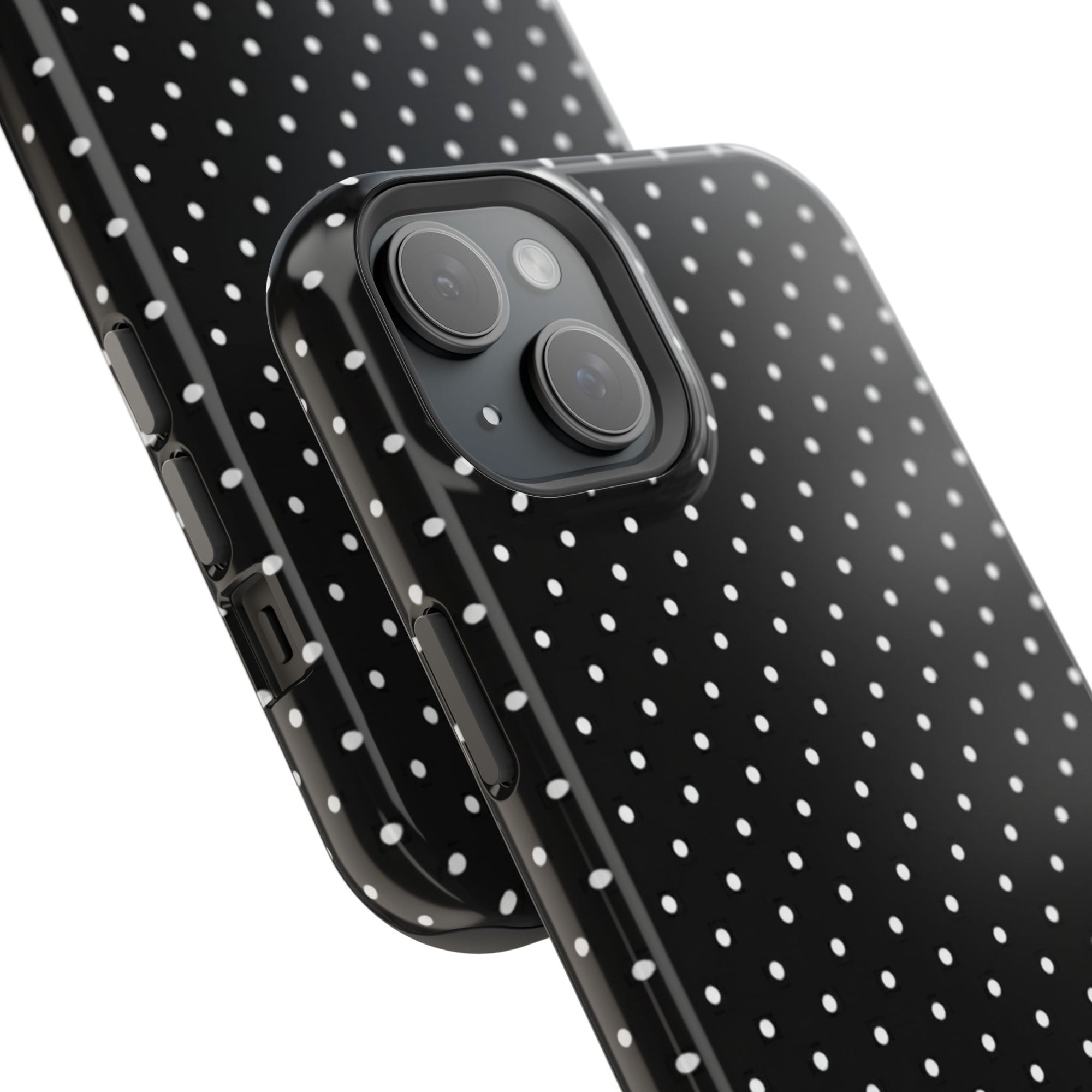 Black Polka Dots Phone Case