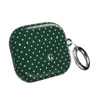 Emerald Green Polka Dot AirPod Case