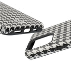 Houndstooth Print Phone Case