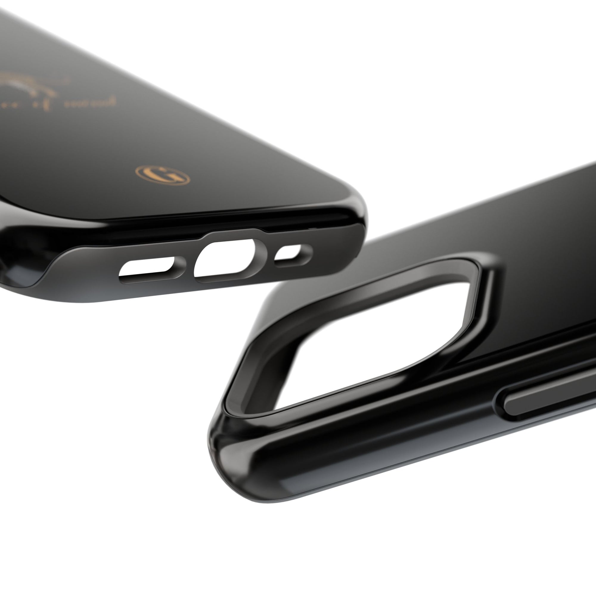 Black 'Peace of Mind' Panther Phone Case