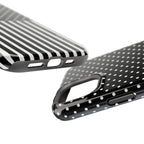 B&W Polka Dots x Stripes Phone Case