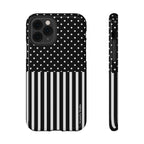 B&W Polka Dots x Stripes Phone Case