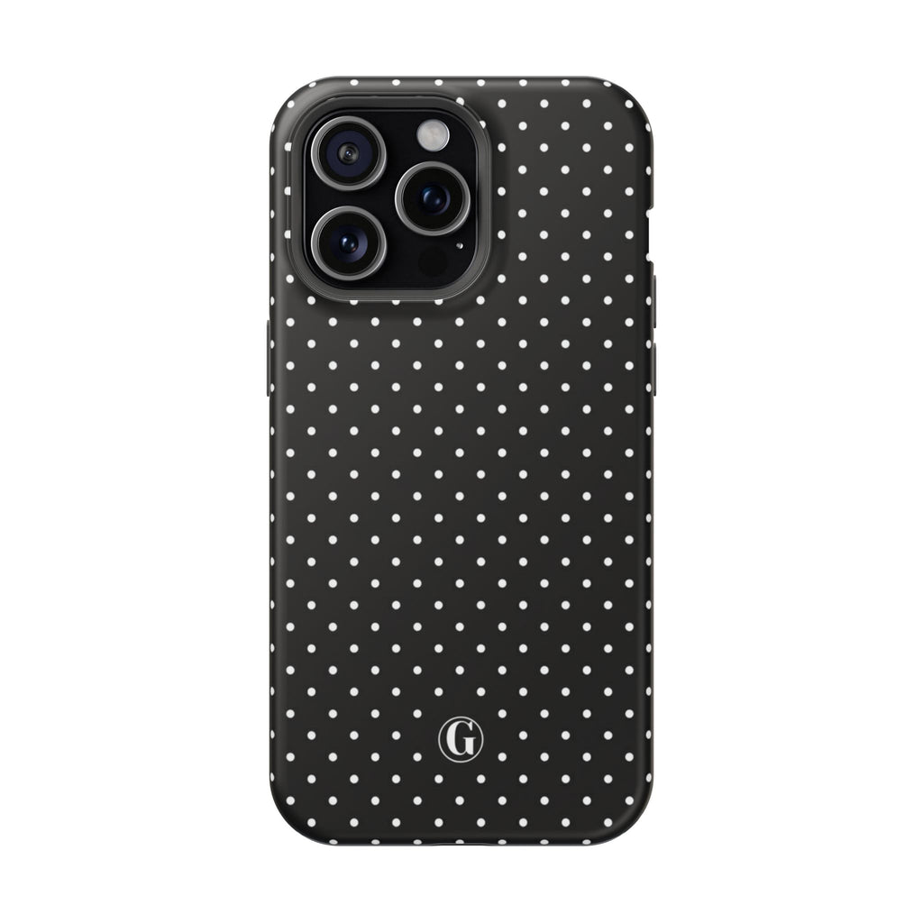 Black Polka Dots Phone Case