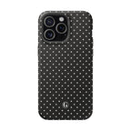 Black Polka Dots Phone Case