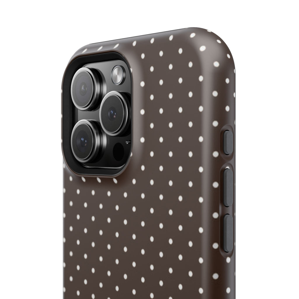Brown Polka Dots Phone Case