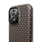Brown Polka Dots Phone Case