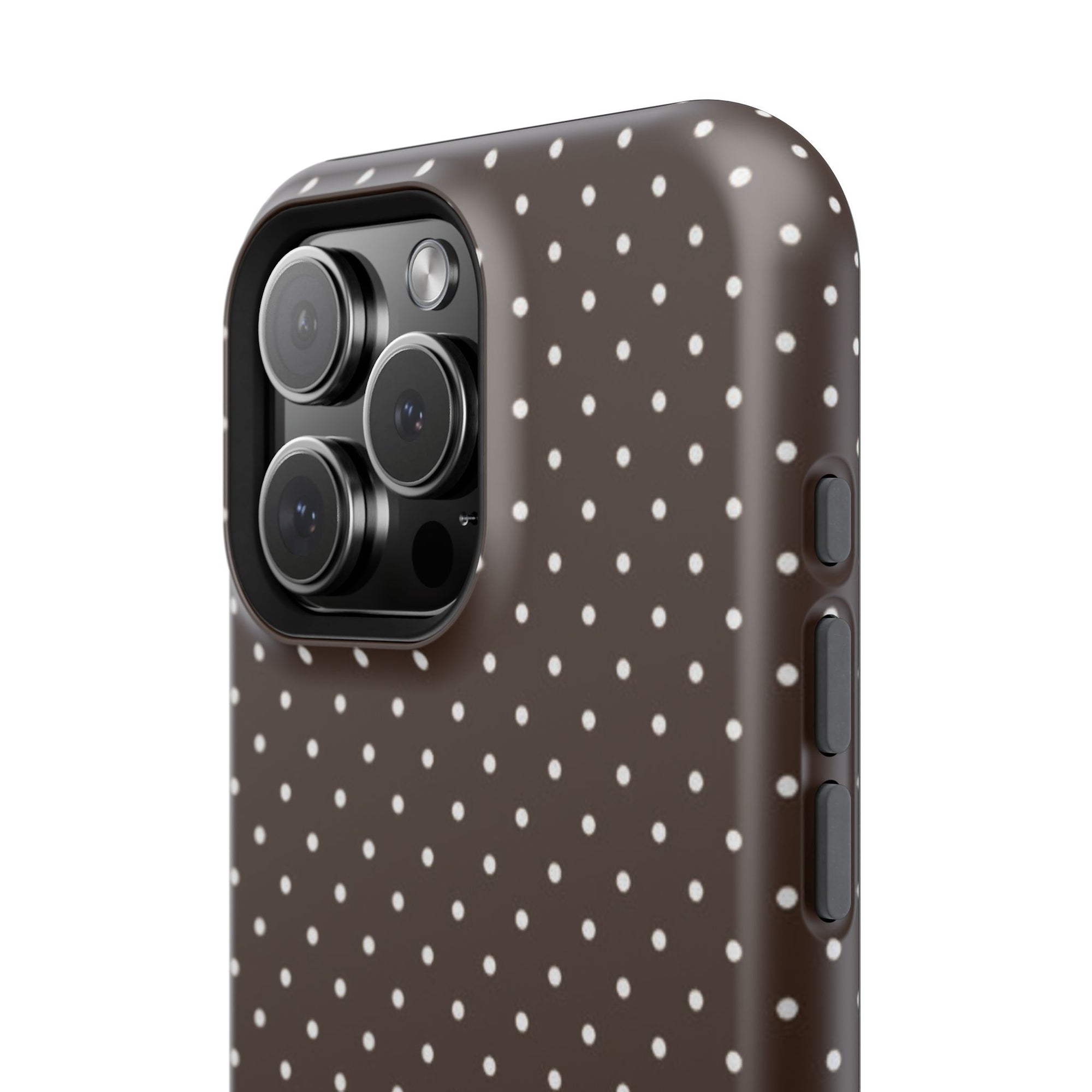 Brown Polka Dots Phone Case