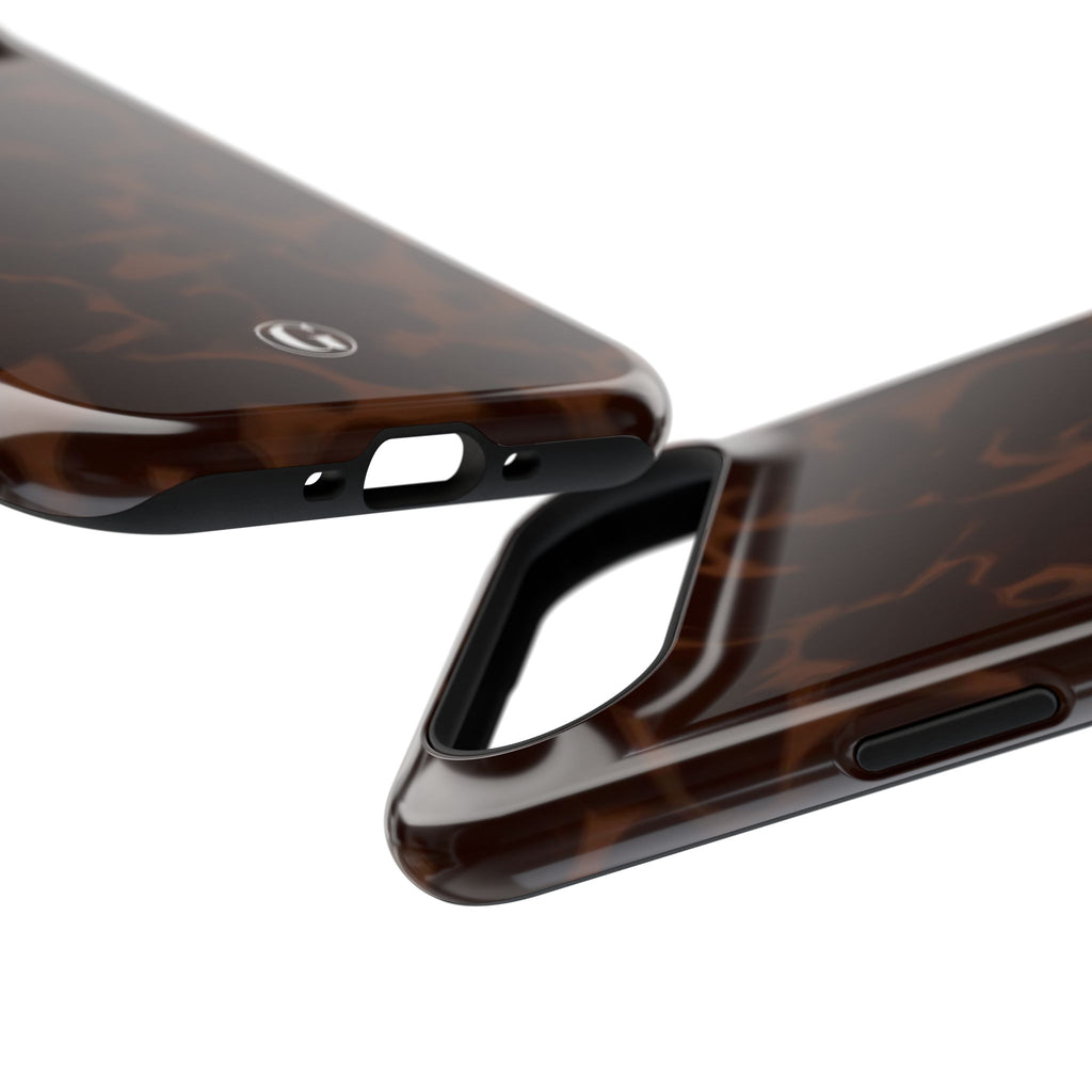 Dark Tortoiseshell Phone Case