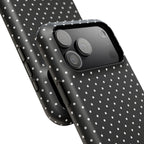 Black Polka Dots Phone Case