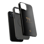 Black 'Peace of Mind' Panther Phone Case