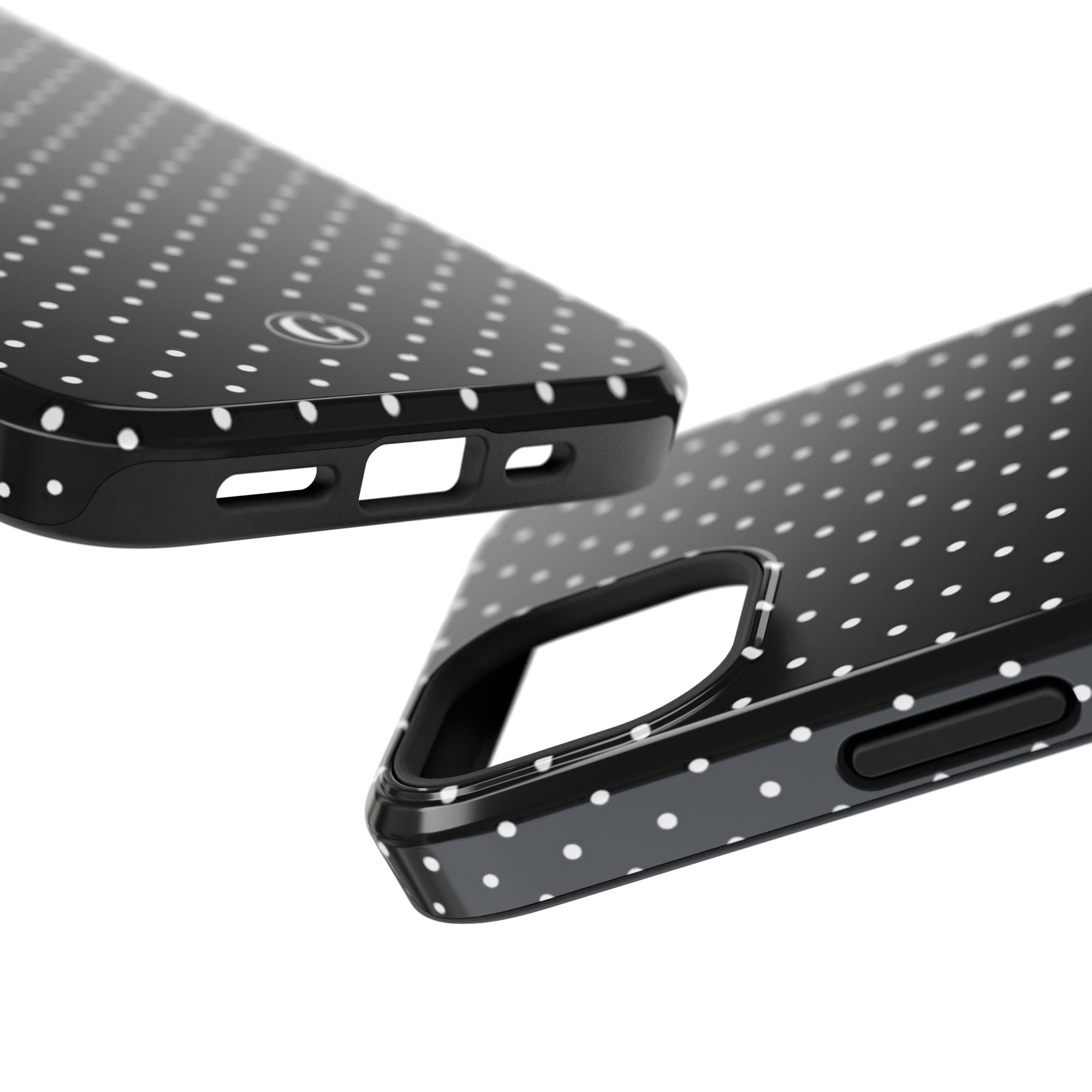 Black Polka Dots Phone Case