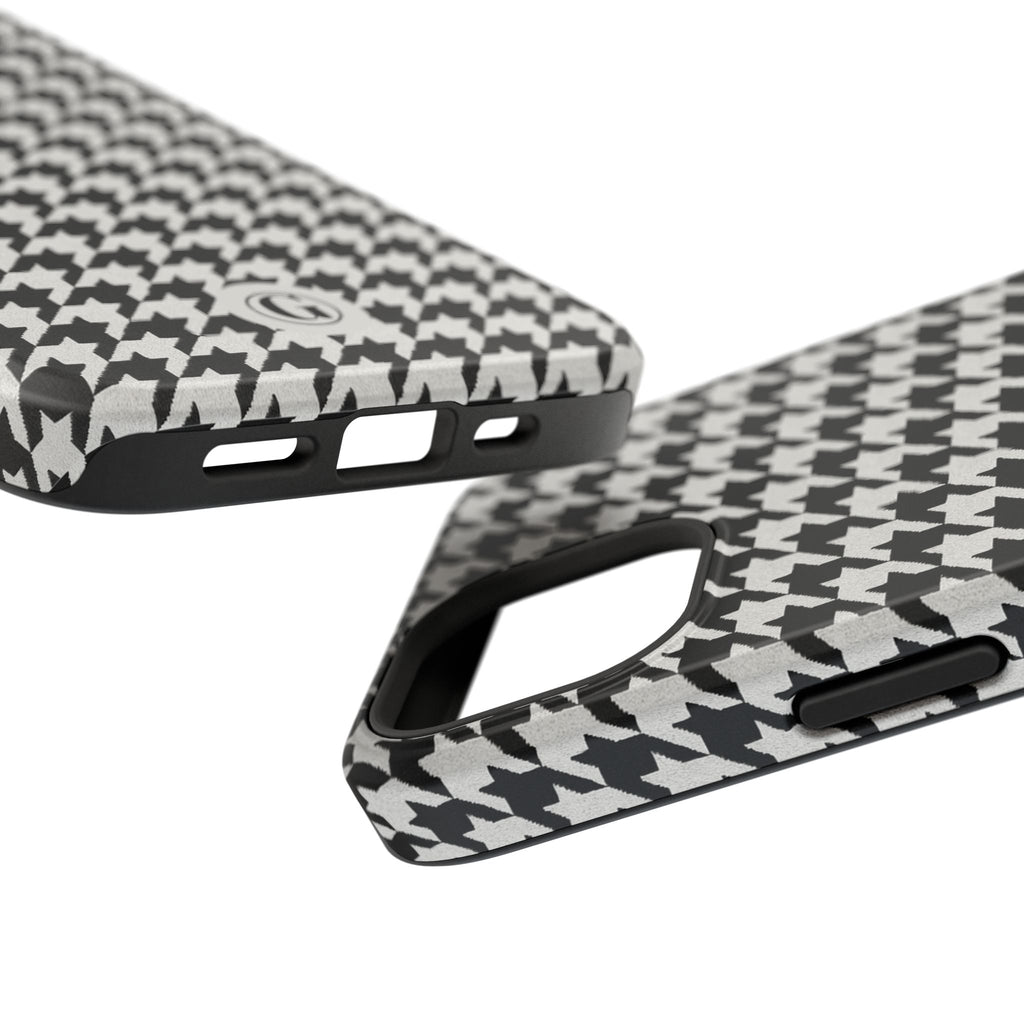 Houndstooth Print Phone Case