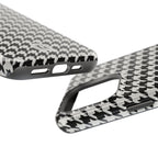 Houndstooth Print Phone Case
