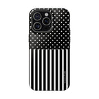 B&W Polka Dots x Stripes Phone Case