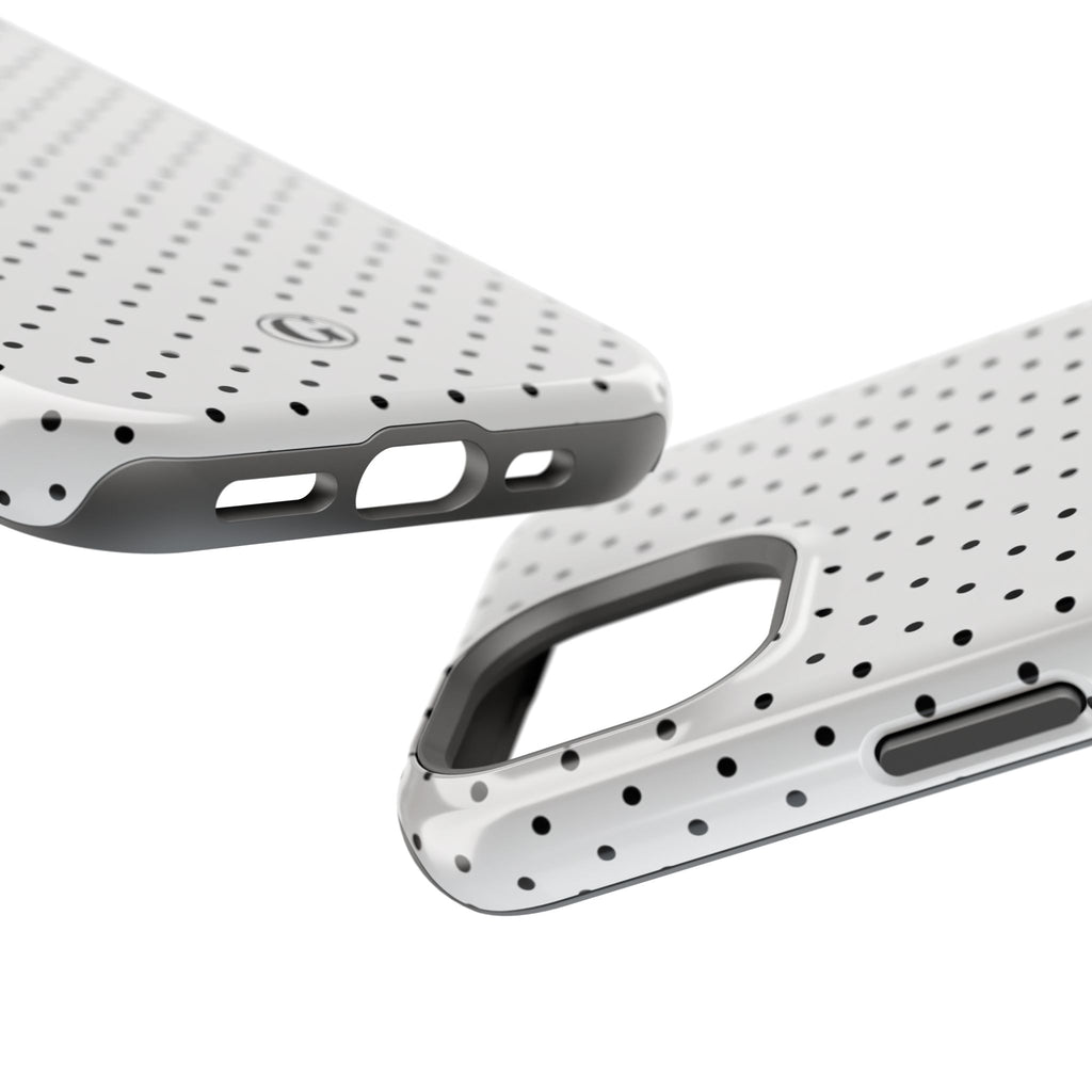 White Polka Dots Phone Case
