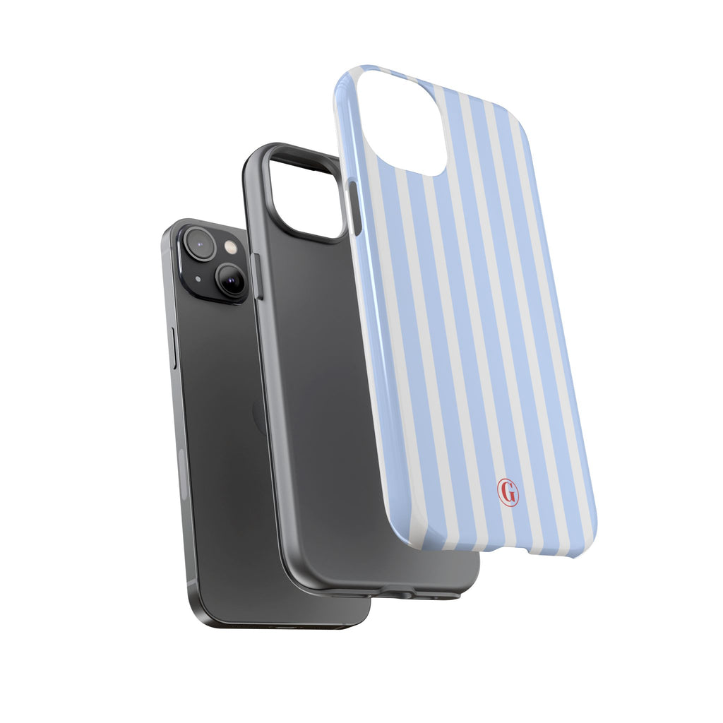 Baby Blue Stripes Phone Case