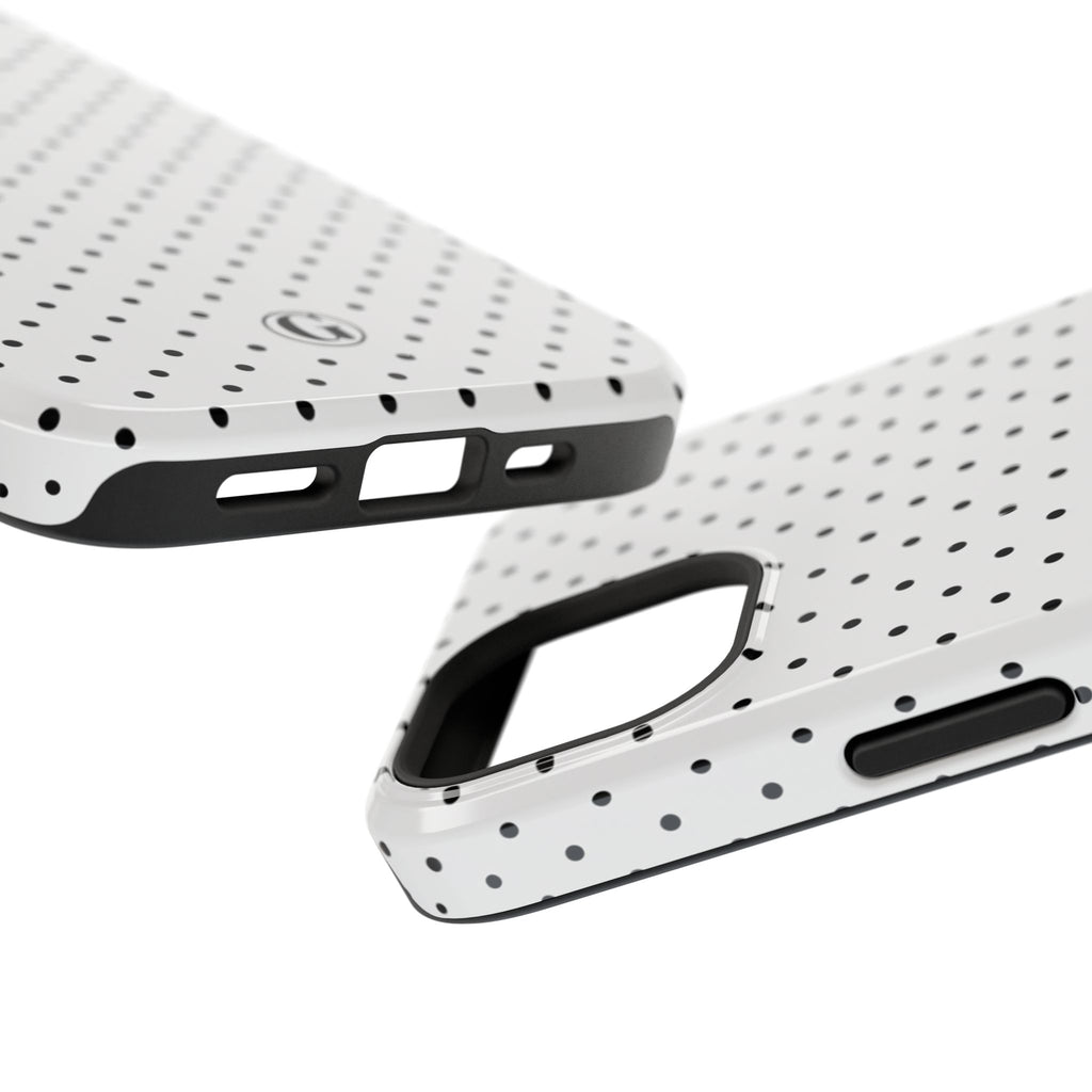 White Polka Dots Phone Case