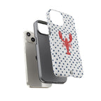 Crawfish on Blue Dots Phone Case