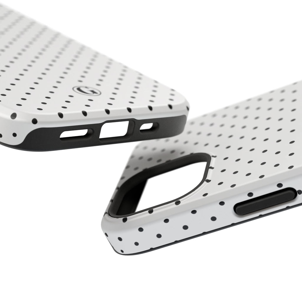 White Polka Dots Phone Case