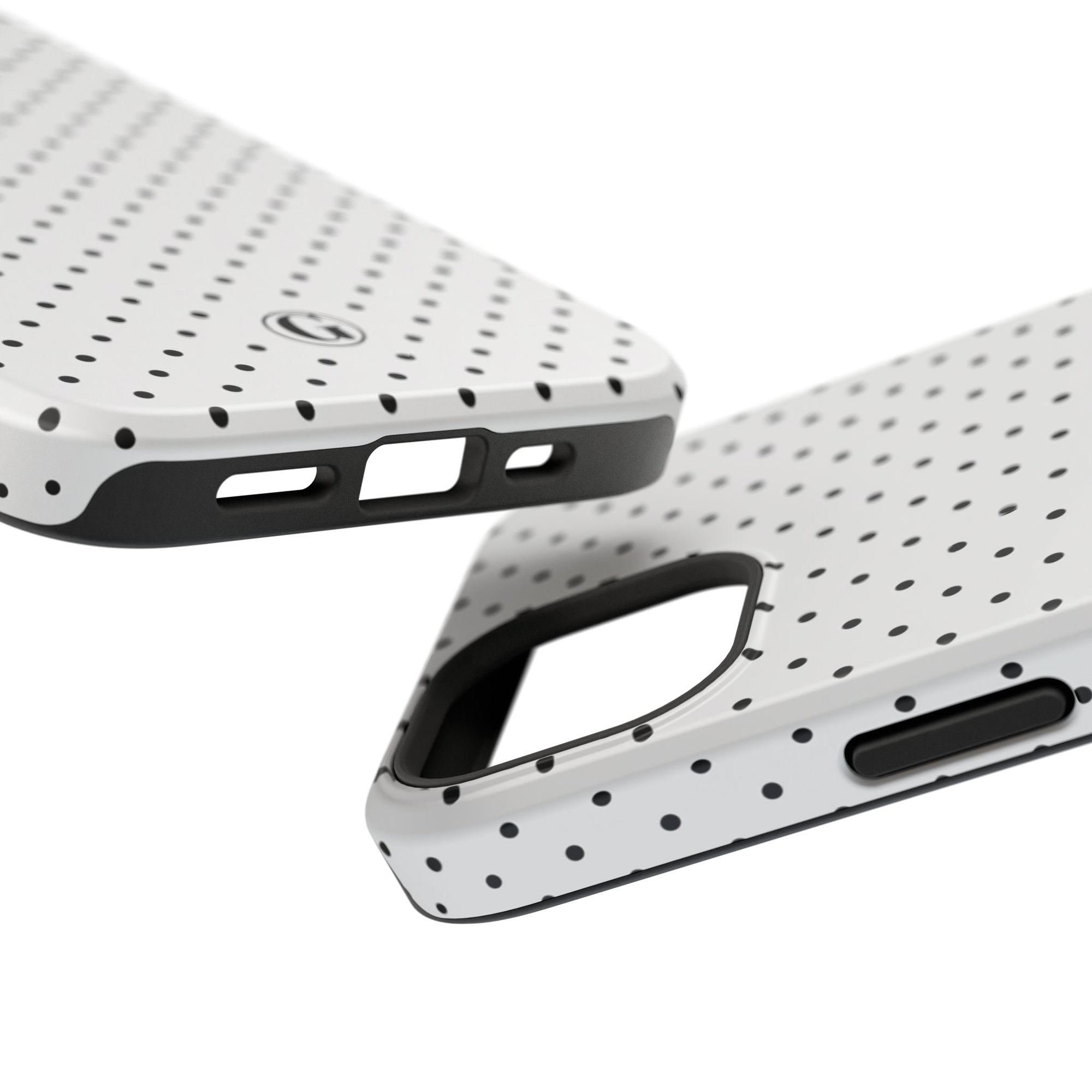 White Polka Dots Phone Case