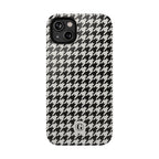 Houndstooth Print Phone Case