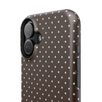 Brown Polka Dots Phone Case