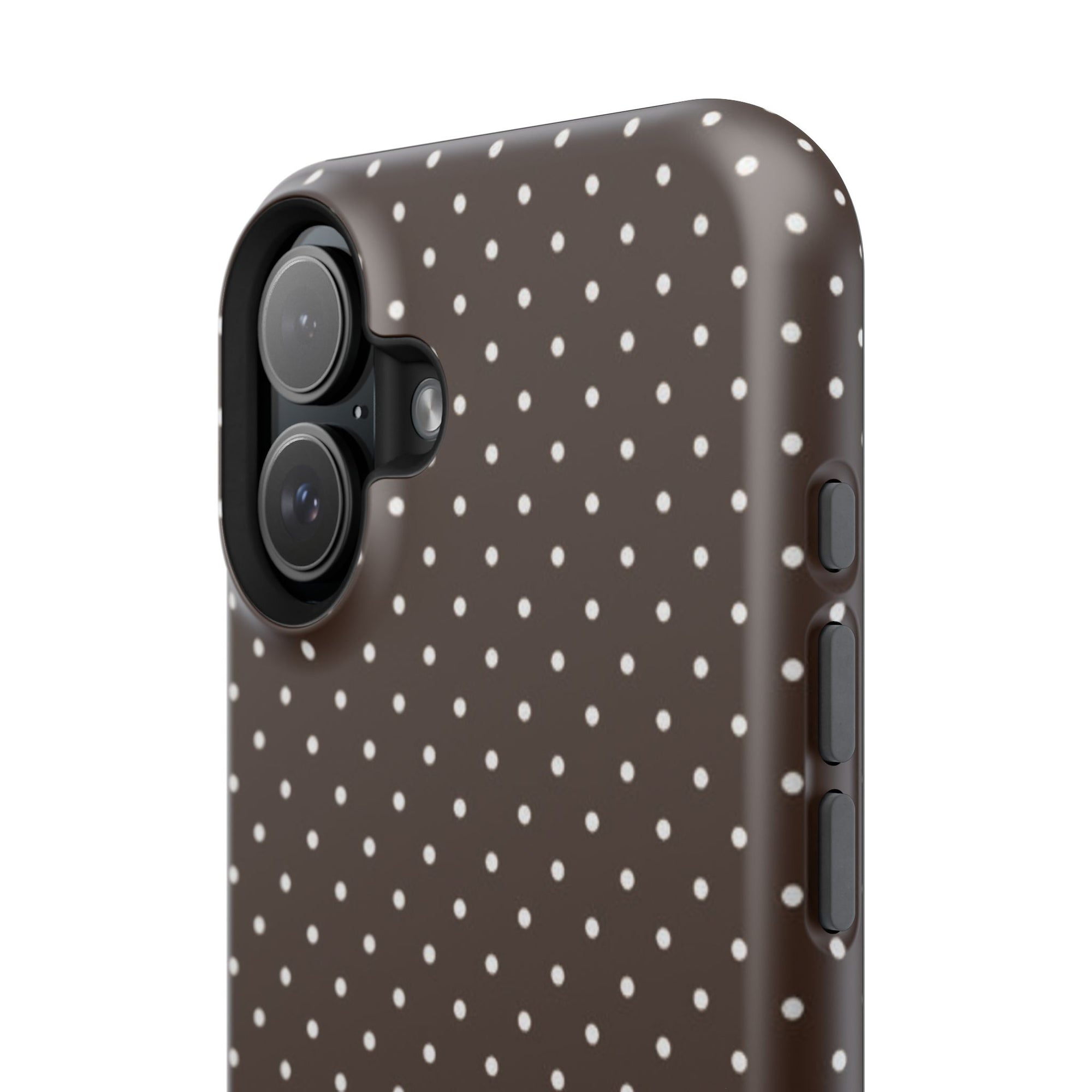 Brown Polka Dots Phone Case