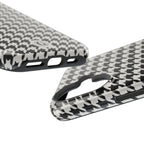 Houndstooth Print Phone Case
