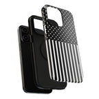 B&W Polka Dots x Stripes Phone Case