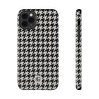 Houndstooth Print Phone Case