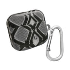 Gray Snakeskin Print AirPod Case