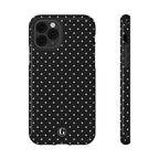 Black Polka Dots Phone Case