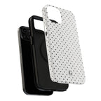 White Polka Dots Phone Case