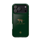 Emerald Green 'Peace of Mind' Panther Phone Case