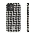 Houndstooth Print Phone Case