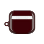 Burgundy Panther AirPod Cases