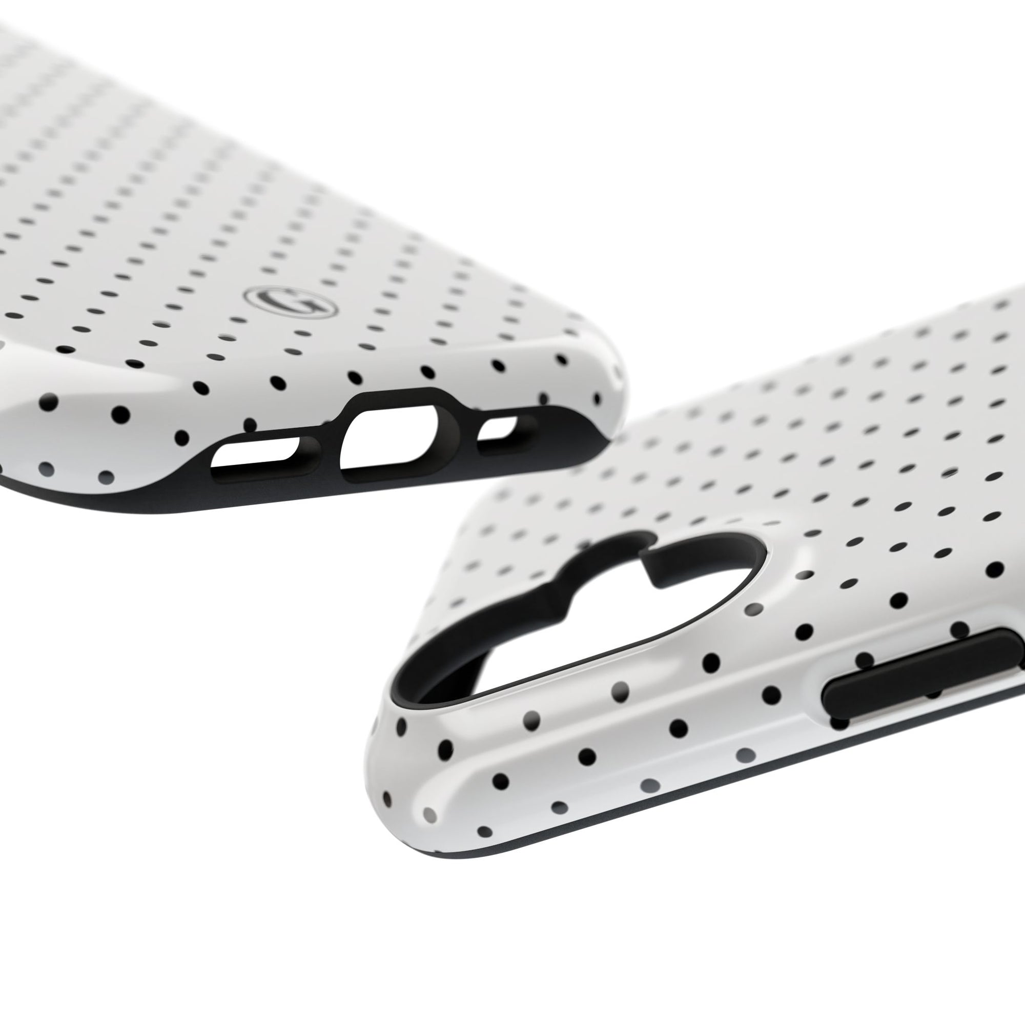 White Polka Dots Phone Case