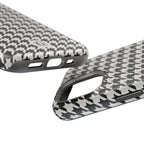 Houndstooth Print Phone Case